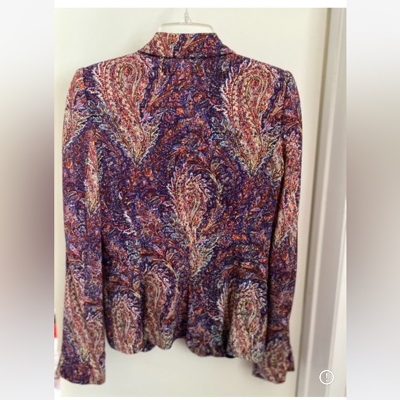 Zara paisley print blazer - Picture 3 of 4